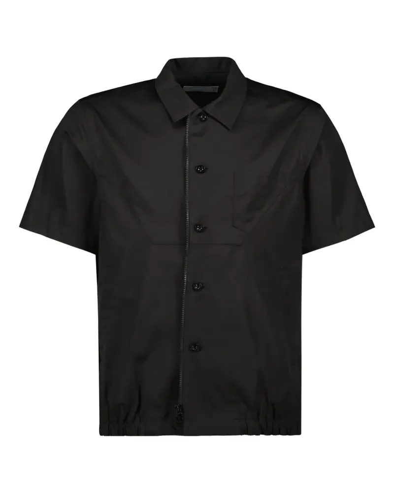 Sacai Klassisches Hemd - Schwarz Schwarz