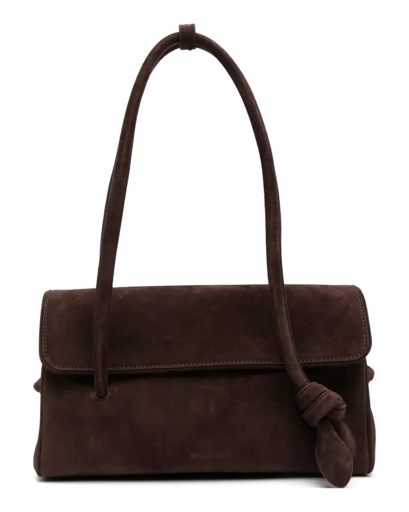 Jacquemus Lange Turismo Schultertasche - Braun Braun