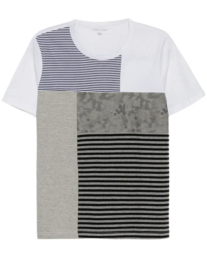 PRIVATE STOCK Andrei T-Shirt - Weiß Weiß