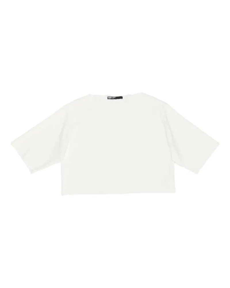 BIMBA Y LOLA boat-neck T-shirt - Weiß Weiß