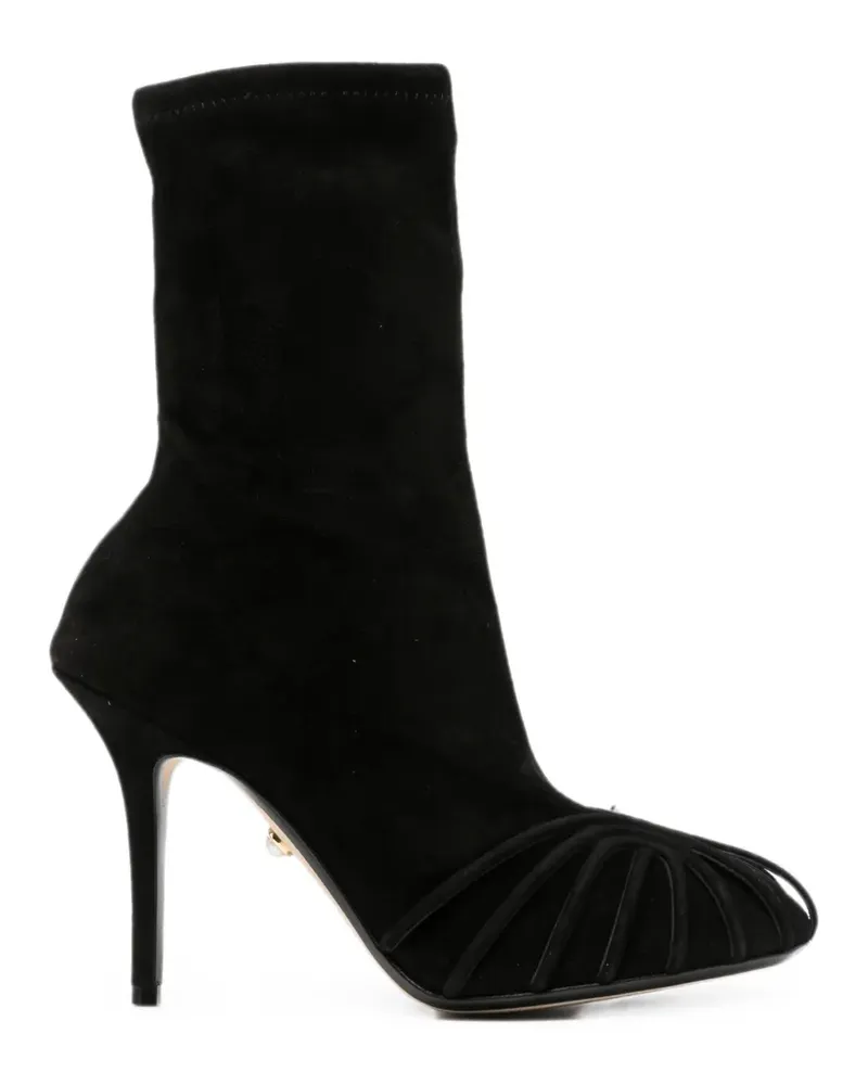 Alevì Karen cage-detail ankle boots - Schwarz Schwarz