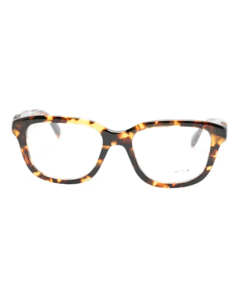 Miu Miu Eckige Brille in Schildpattoptik - Braun Braun