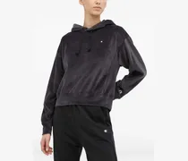 Hoodie mit Kordelzug - Grau