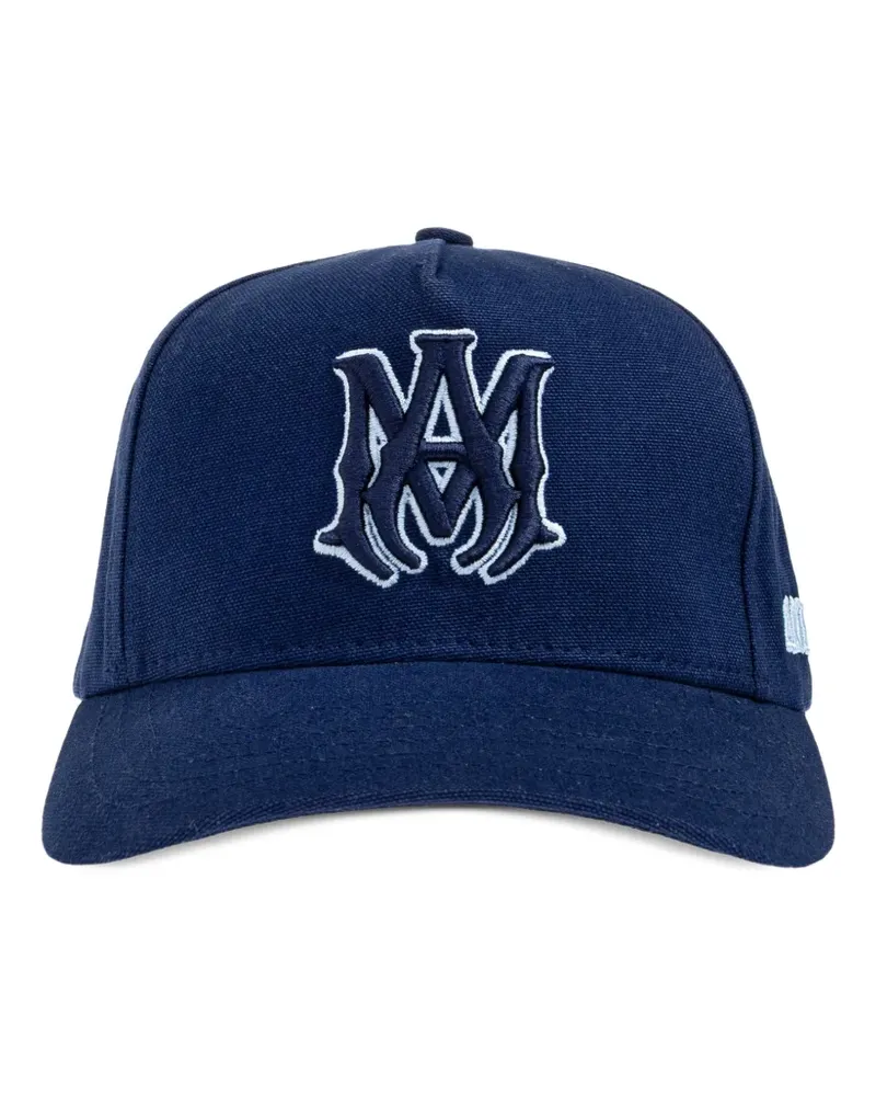 Amiri Baseballkappe mit Stickerei - Blau Blau