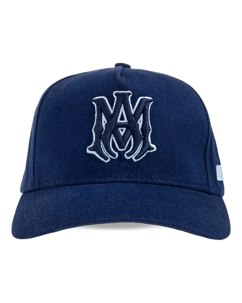 Amiri embroidered cap - Blau Blau