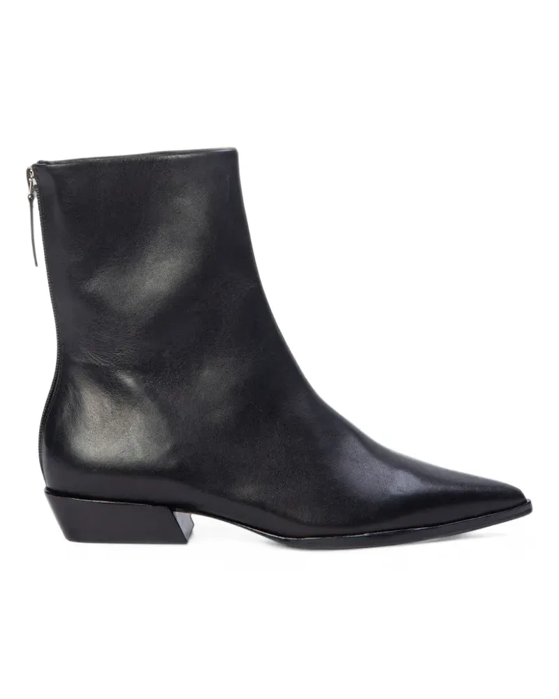BLACK SUEDE STUDIO Esme Stiefeletten mit spitzer Kappe - Schwarz Schwarz