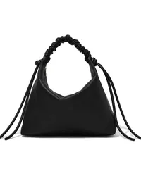 Proenza Schouler Mittelgroße Drawstring Schultertasche Schwarz