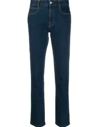 Stella McCartney Jeans mit schmalem Bein Blau