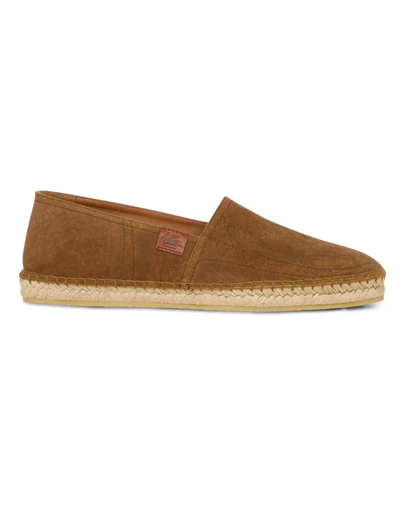Etro Arnica suede espadrilles - Braun Braun