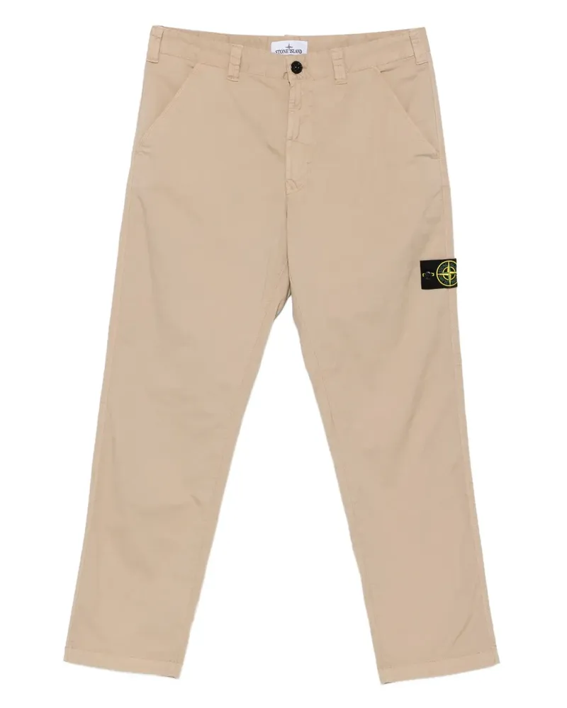Stone Island Hose mit aufgesetzter Tasche - Nude Nude