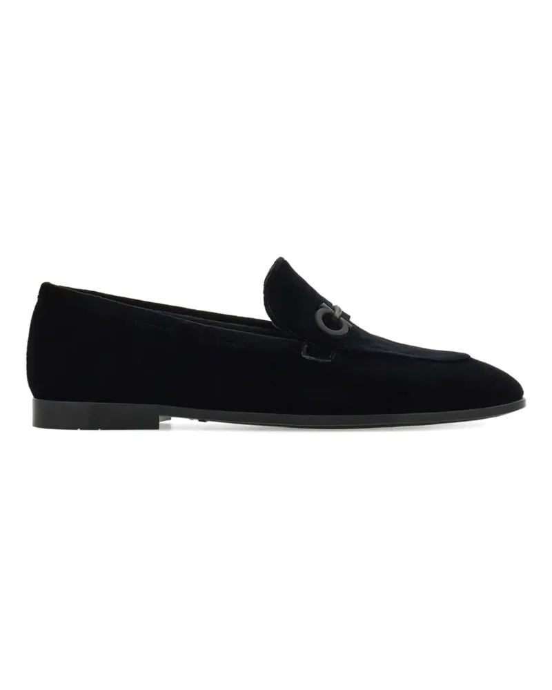 Ferragamo Gancini Loafer - Schwarz Schwarz