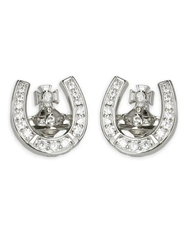 Vivienne Westwood Verzierte Ohrringe - Silber Silber