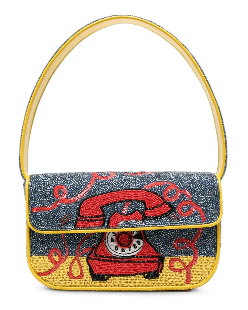 STAUD Tommy Schultertasche - Blau Blau