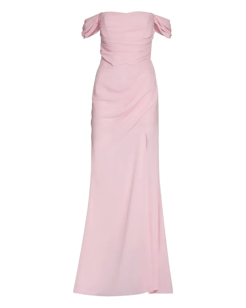 Giuseppe di Morabito Schulterfreies Maxikleid - Rosa Rosa