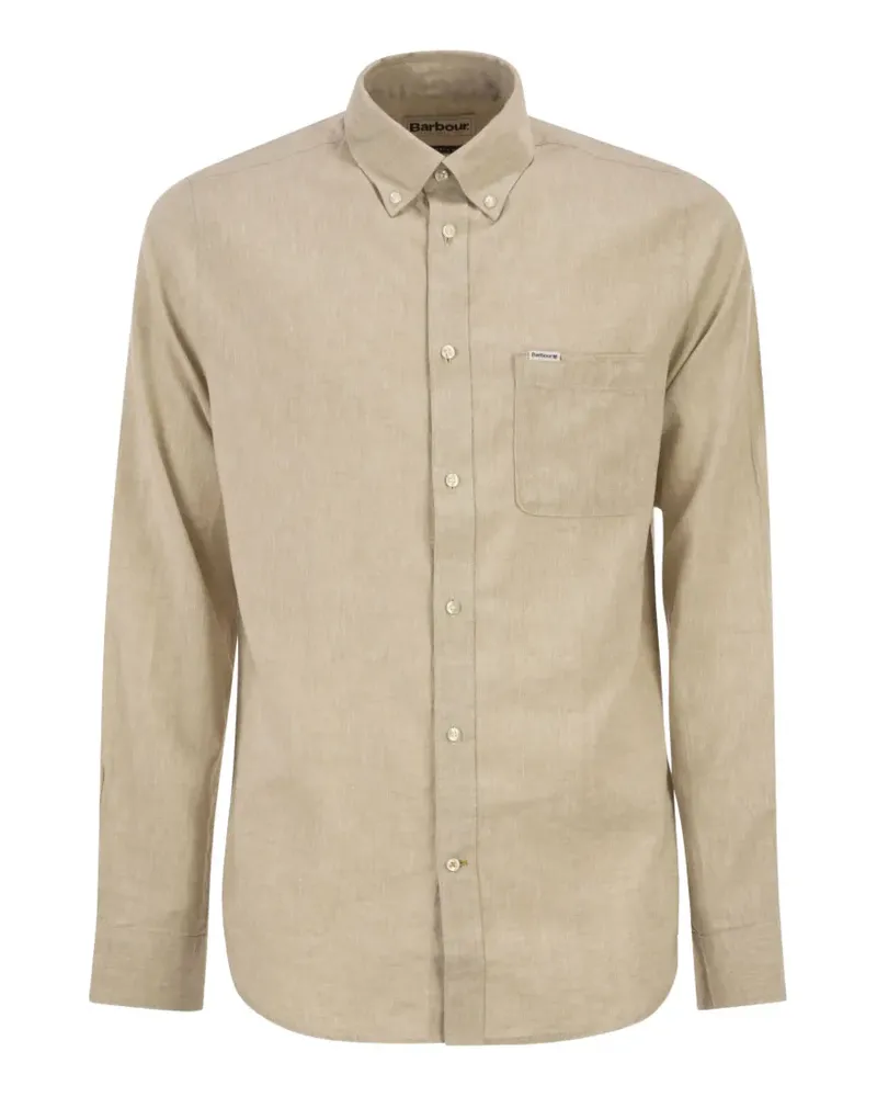 Barbour Hemd mit Brusttasche - Nude Nude