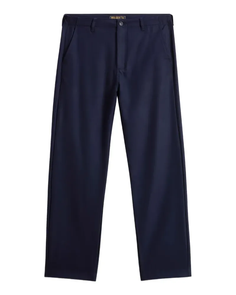 Woolrich flannel chino trousers - Blau Blau