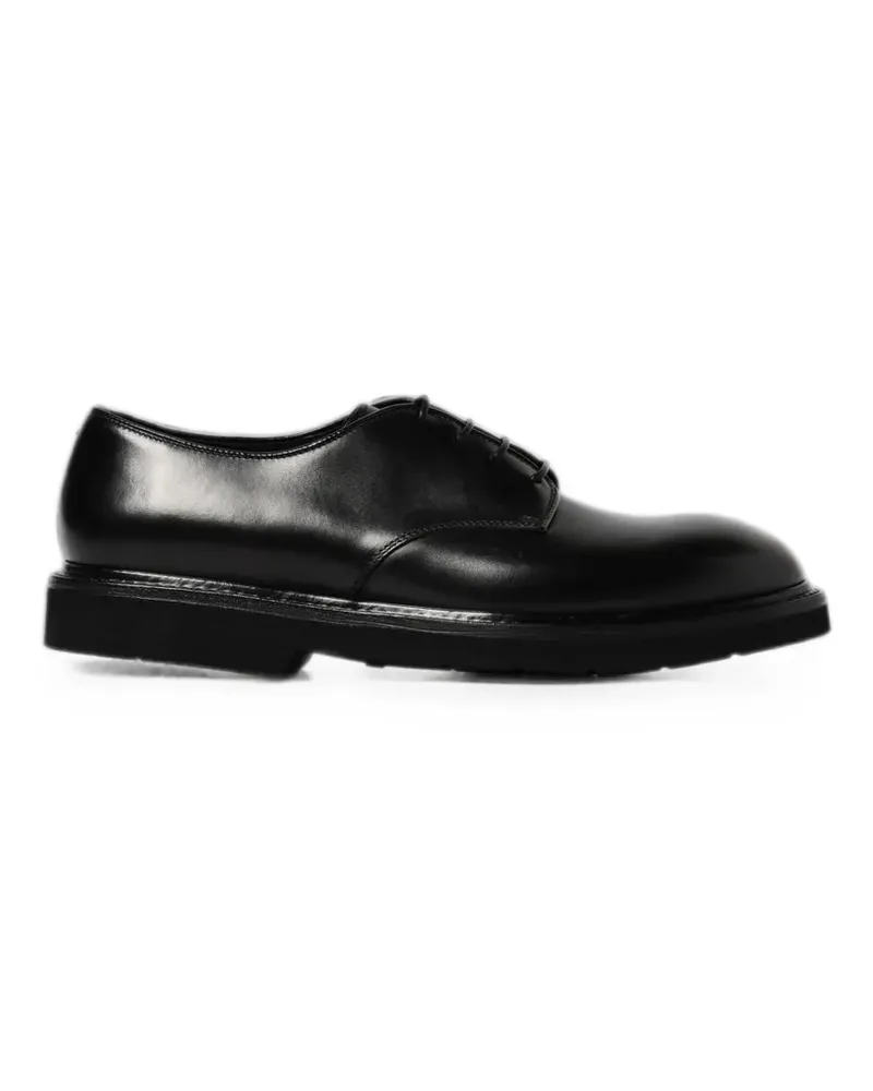 Premiata Derby-Schuhe aus Leder - Schwarz Schwarz