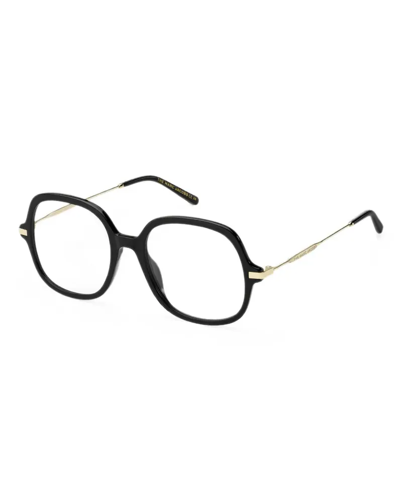 Marc Jacobs geometric-frame glasses - Schwarz Schwarz