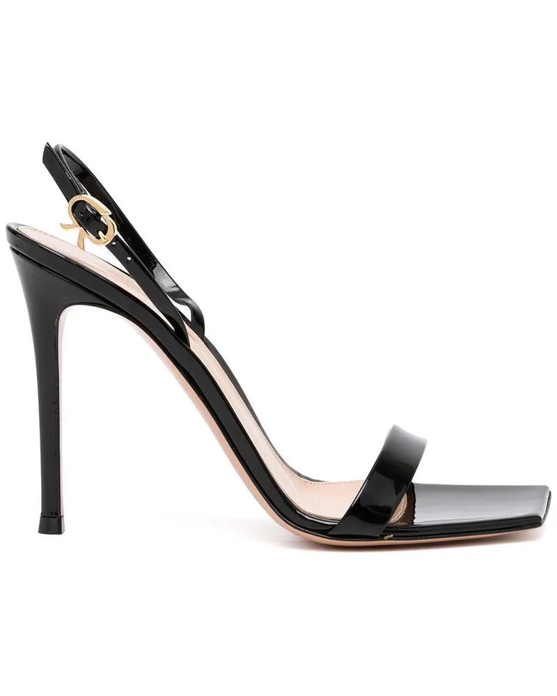 Gianvito Rossi Sandalen mit Riemchen - Schwarz Schwarz