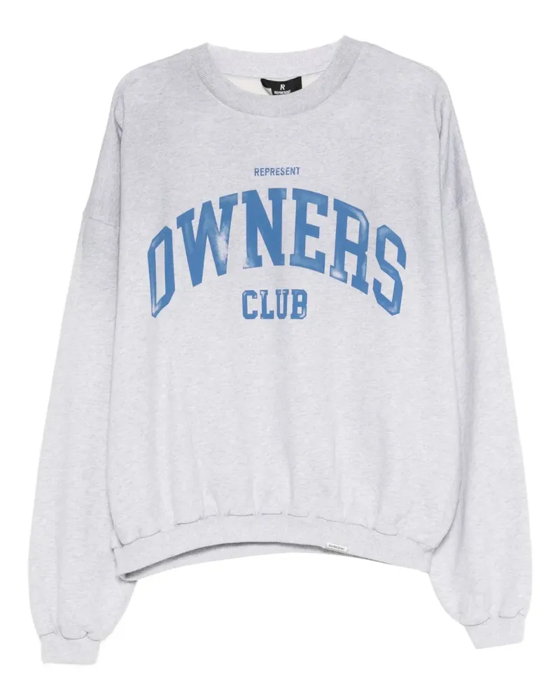 REPRESENT graphic crew-neck sweatshirt - Grau Grau