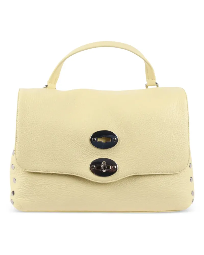 Zanellato Postina Daily leather tote bag - Gelb Gelb