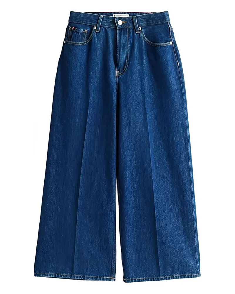 Tommy Hilfiger Jeans mit Logo-Patch - Blau Blau