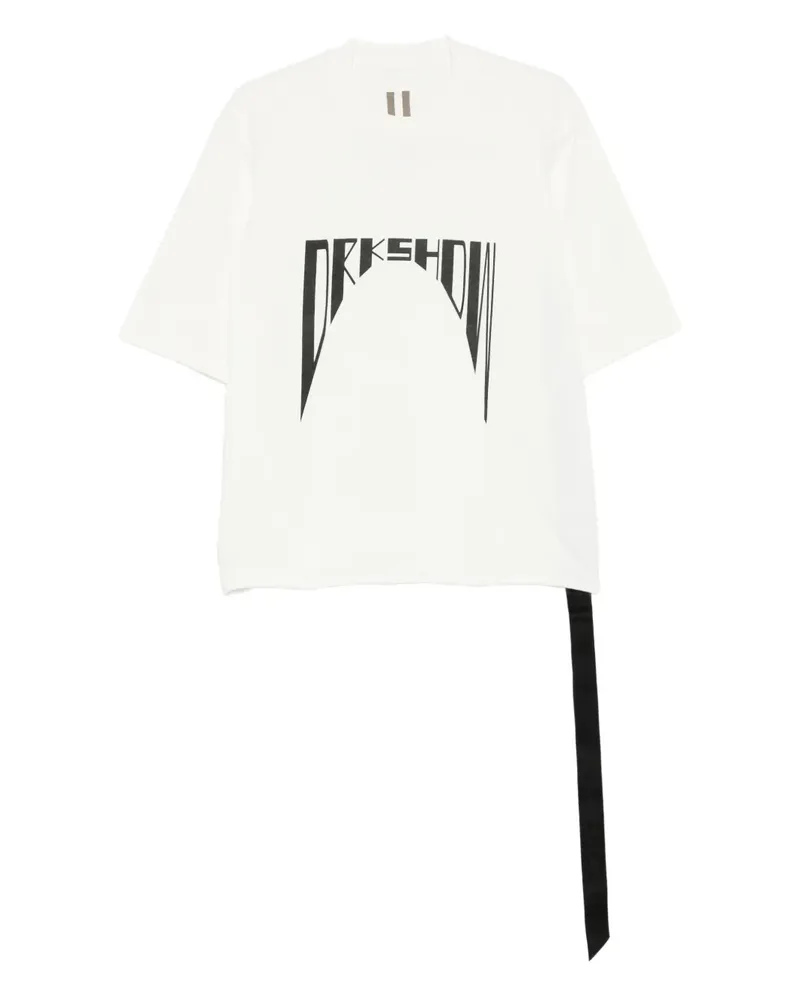 DRKSHDW by Rick Owens T-Shirt mit grafischem Print - Weiß Weiß