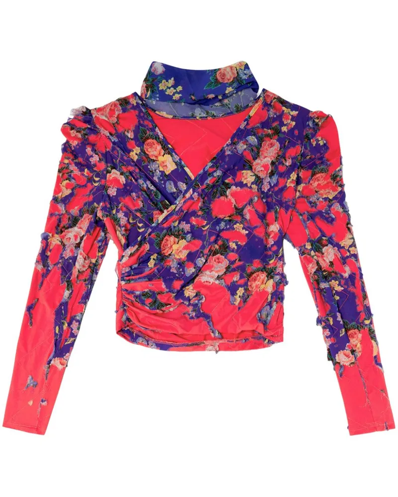 Diesel T-Floyal Bluse - Rosa Rosa