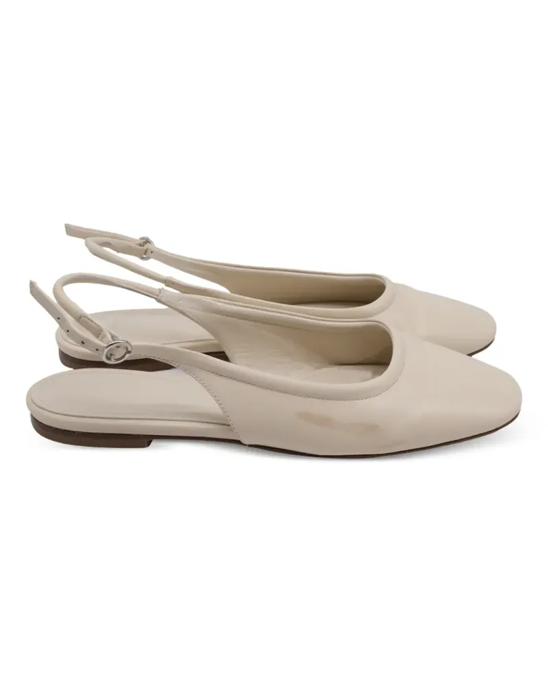 aeyde Dani slingback ballet flats - Nude Nude