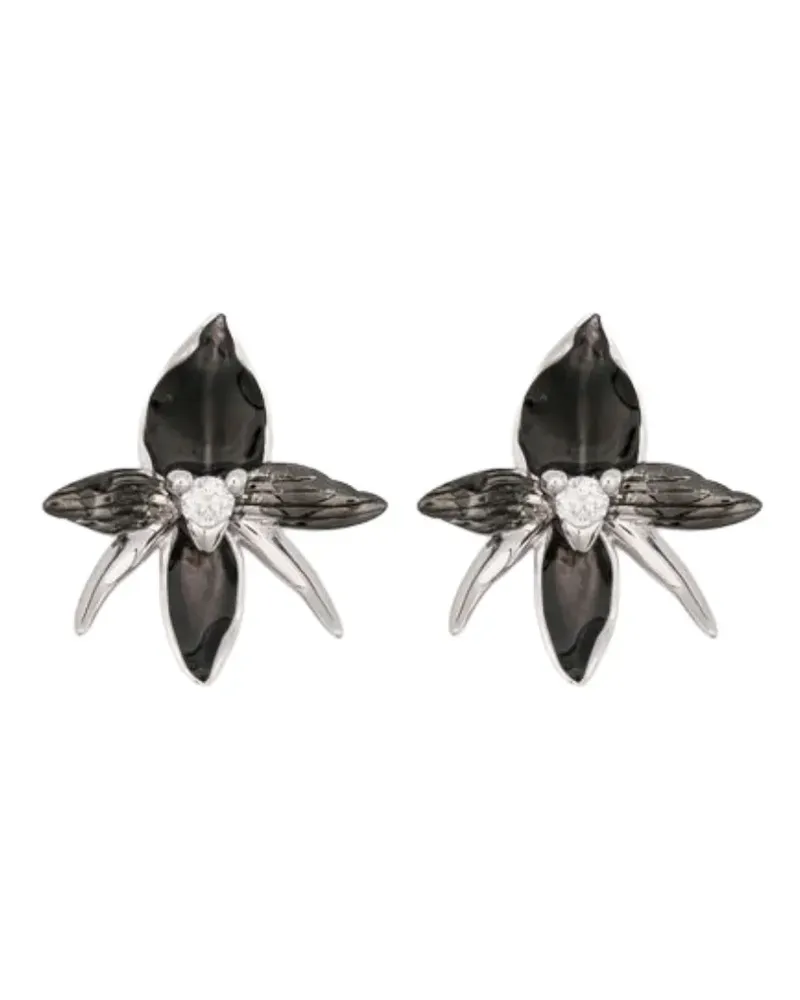 Shaun Leane Ohrringe mit Diamant - Silber Silber