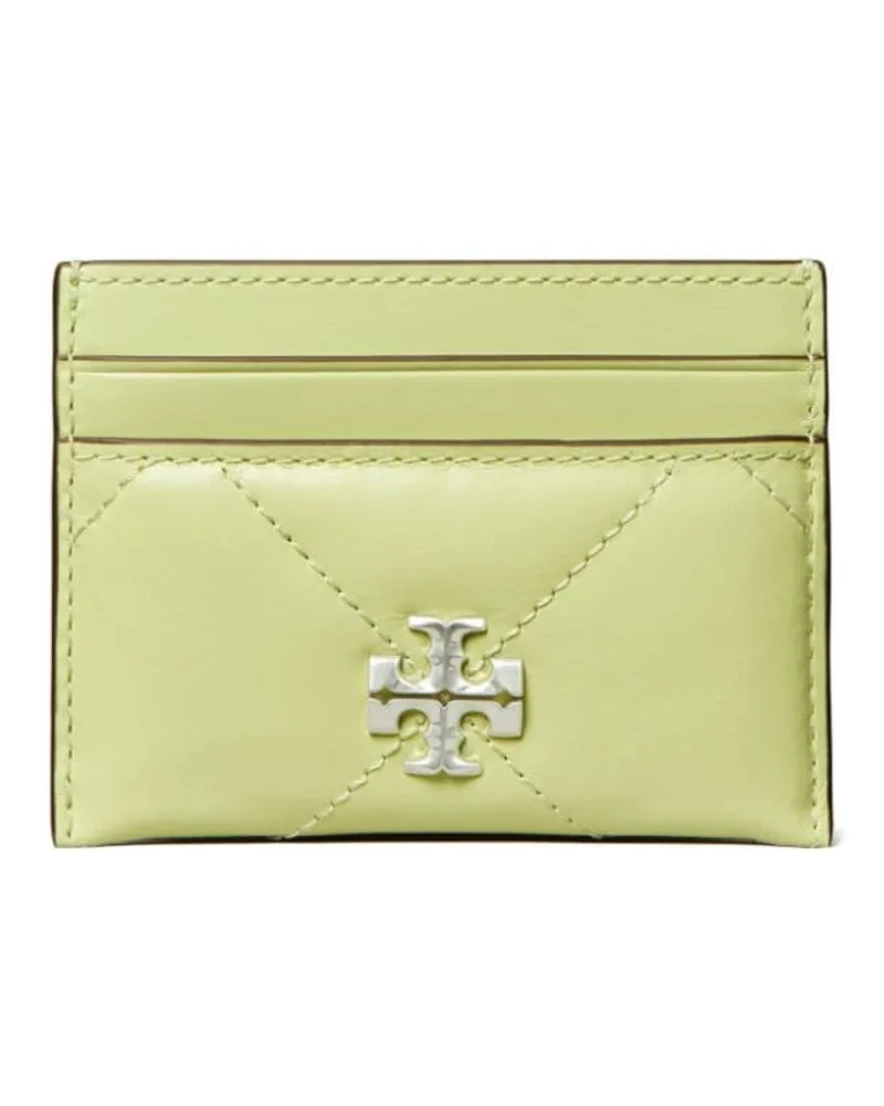 Tory Burch Kira Kartenetui mit Rautensteppung - Grün Grün