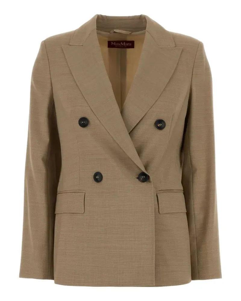 Max Mara double-breasted blazer - Nude Nude
