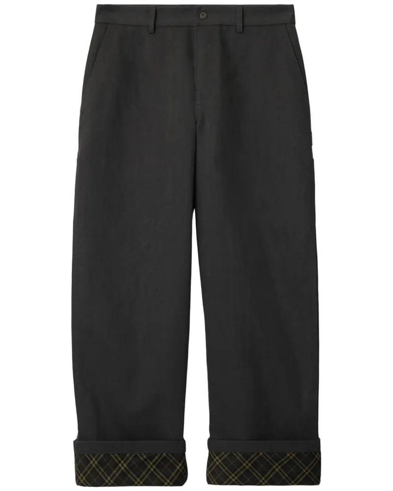 Burberry Carpenter-Hose aus Baumwolle - Schwarz Schwarz