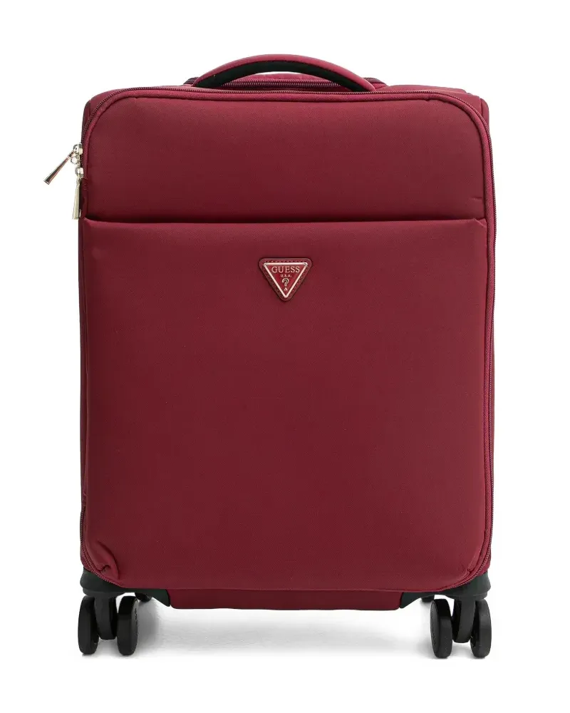 Guess Reisetasche mit Logo-Schild - Rot Rot