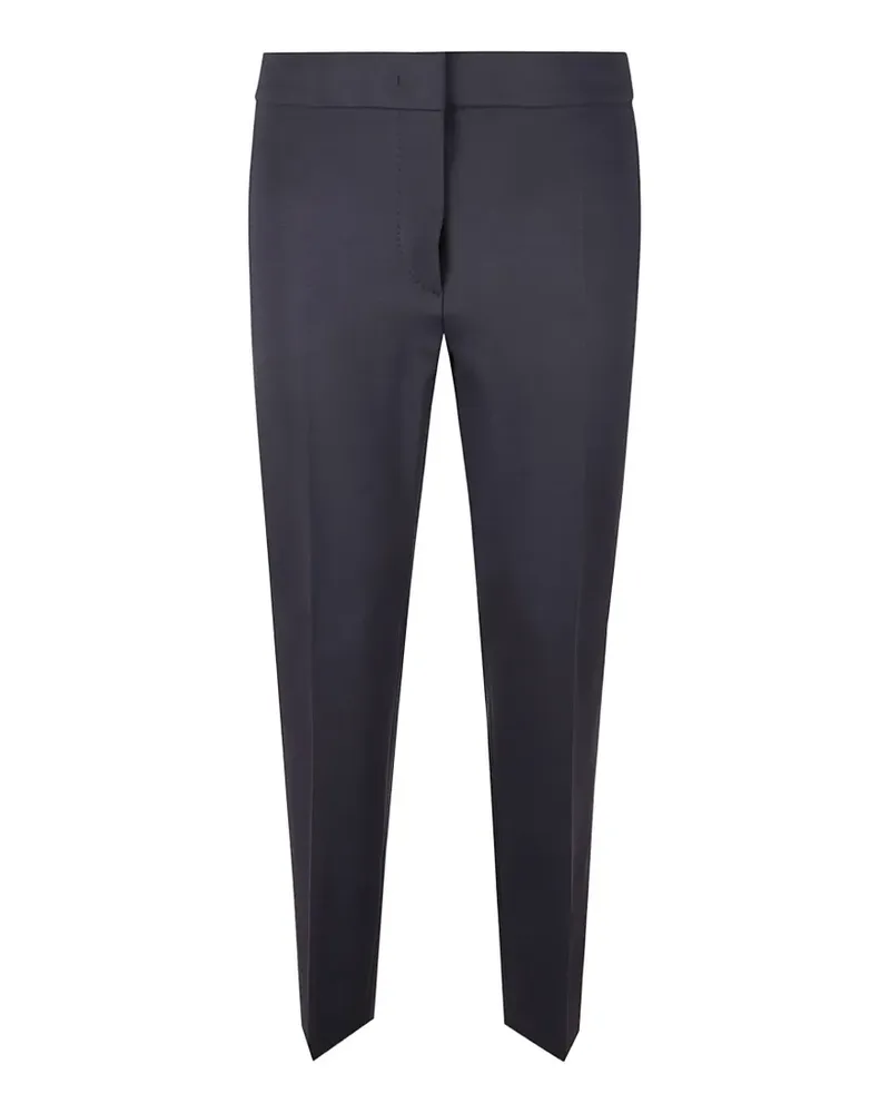 Max Mara Klassische Hose mit Bügelfalten - Grau Grau