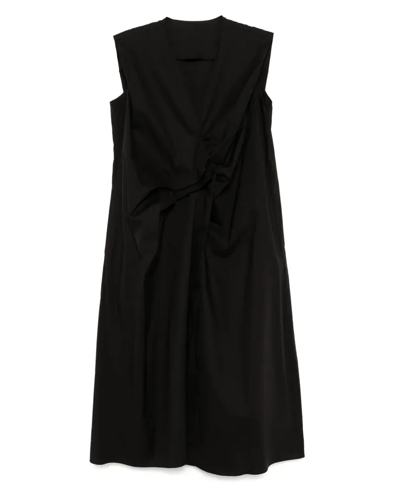 JNBY Ärmelloses Kleid mit V-Ausschnitt - Schwarz Schwarz