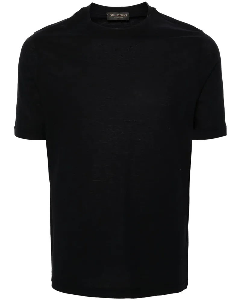 Dell'oglio T-Shirt mit Rundhalsausschnitt - Blau Blau