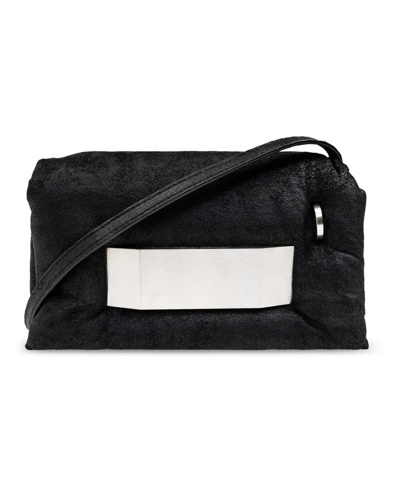 Rick Owens Pillow Griffin Kuriertasche - Schwarz Schwarz