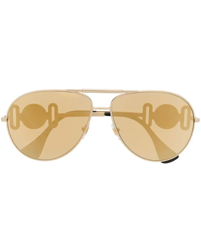 Versace Medusa Biggie Pilotenbrille - Gold Gold