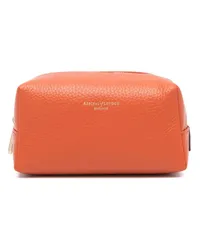 Aspinal of London Kleine London Kosmetiktasche Orange