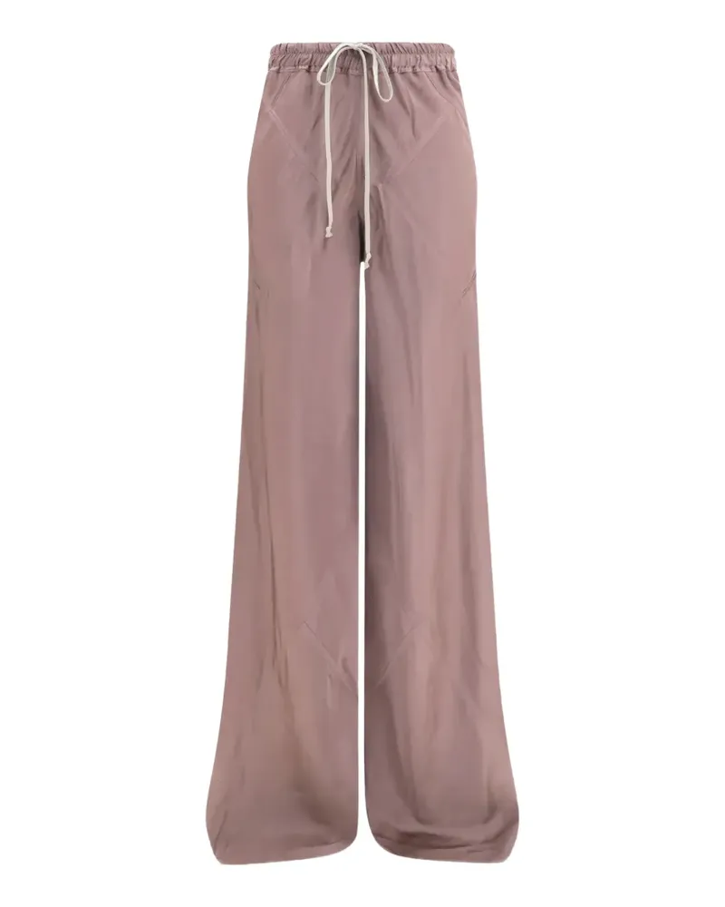 Rick Owens drawstring-waist wide-leg trousers - Rosa Rosa