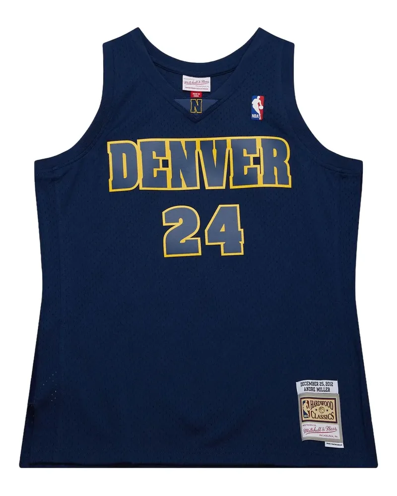 Mitchell & Ness Denver Nuggets Andre Miller 2012 Swingman Trikot - Blau Blau