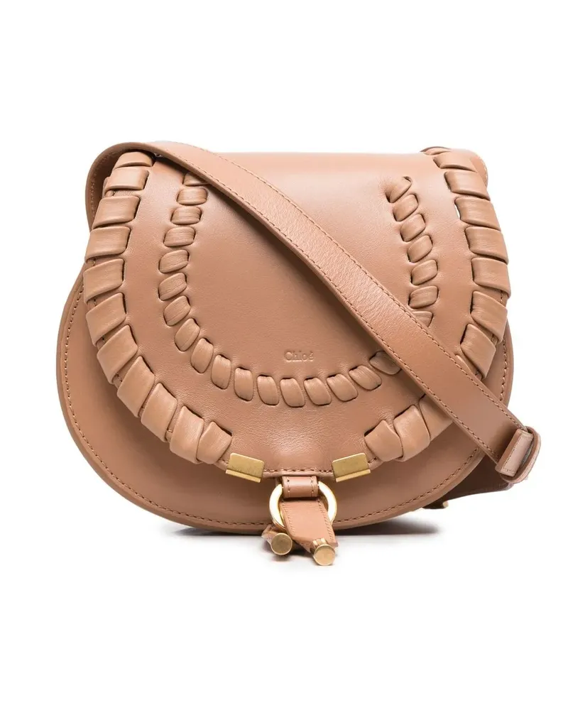 Chloé Kleine Marcie Umhängetasche - Braun Braun