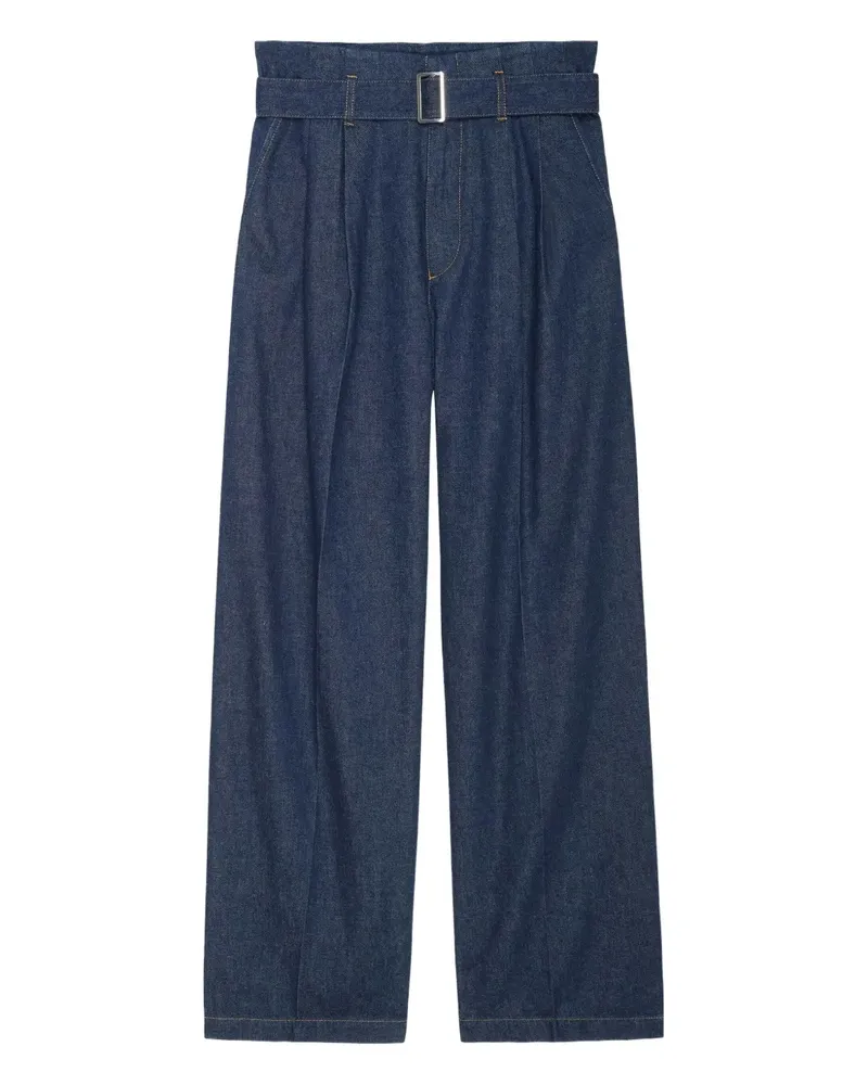 Frame Denim Jeans mit Gürtel - Blau Blau