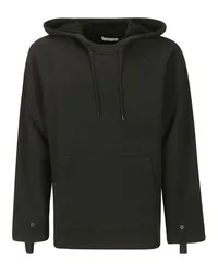 Helmut Lang Klassischer Hoodie Schwarz