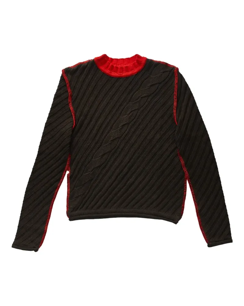 Edward Cuming ribbed sweater - Braun Braun