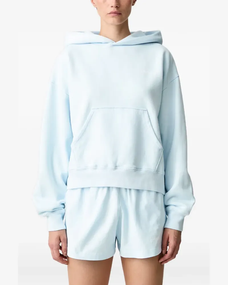 SPORTY & RICH International cotton hoodie - Blau Blau