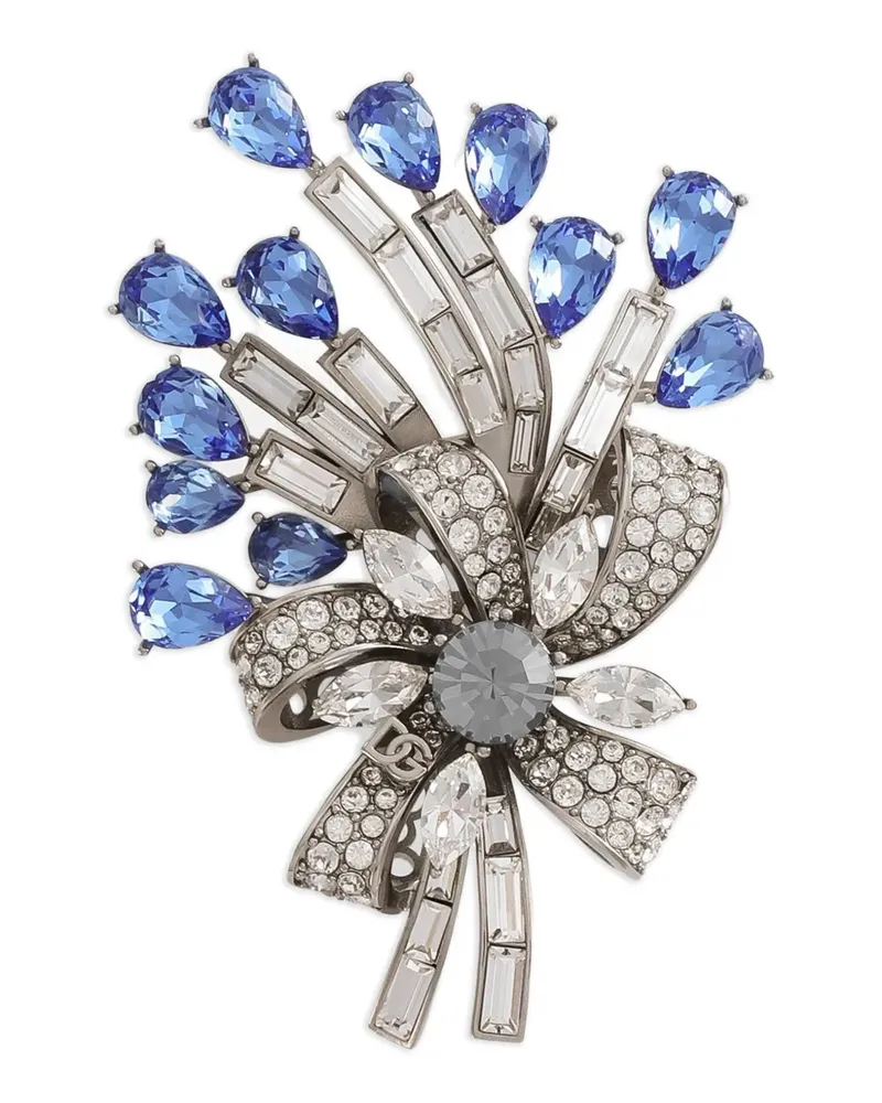 Dolce & Gabbana Verzierte Brosche - Silber Silber