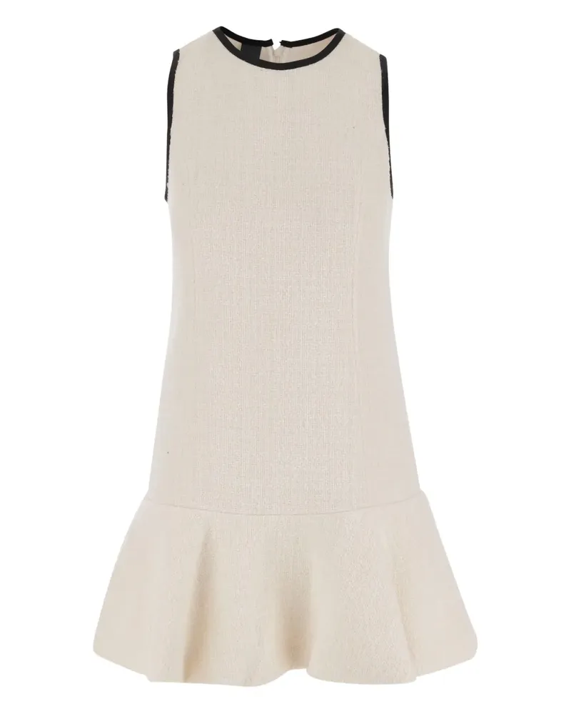 Pinko Gerüschtes Tweed-Kleid - Nude Nude
