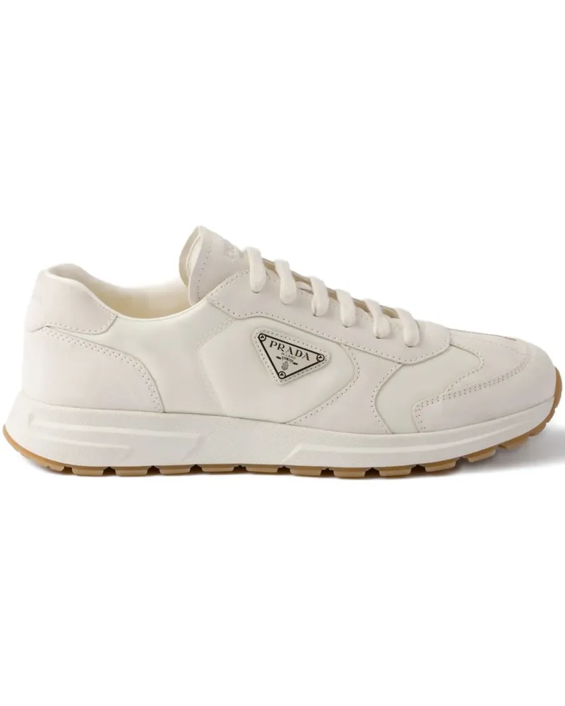 Prada Prax Sneakers mit Triangel-Logo - Nude Nude